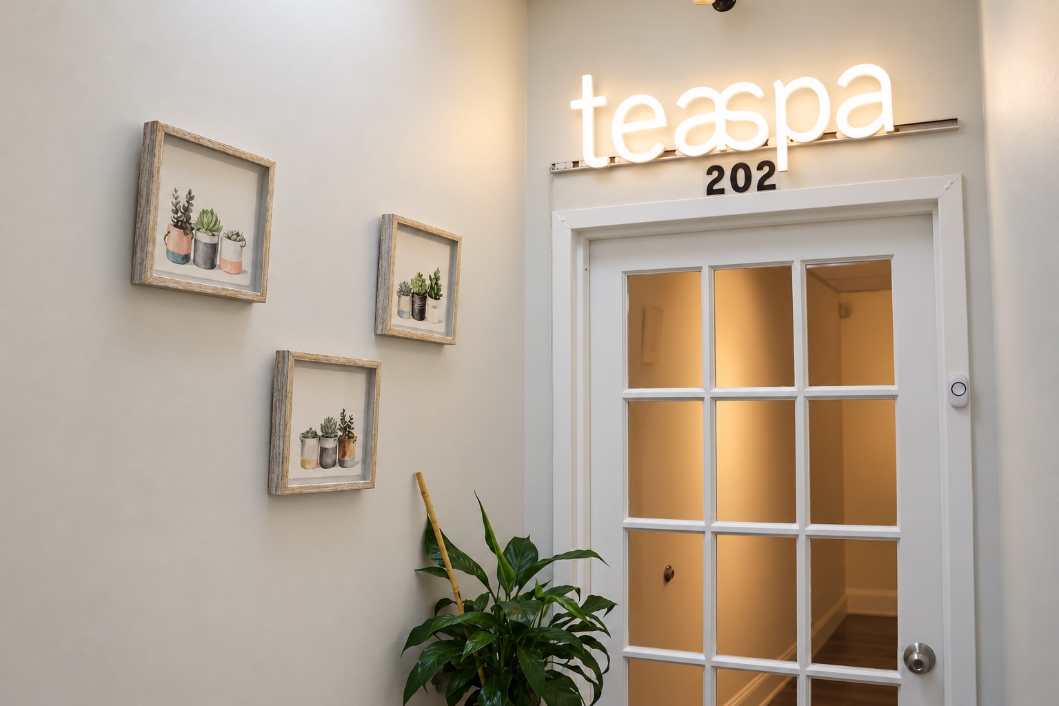Tea Spa Wellness Silver Spring / Wheaton suite entrance