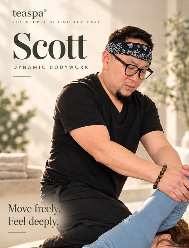 Scott — Tea Spa magazine cover